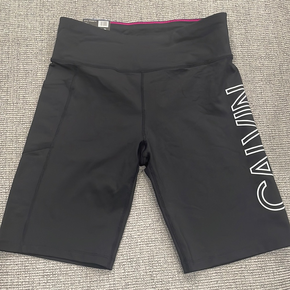 Womens Calvin Klein 9” inseam biker shorts! Brand new with tags!!